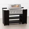 Draco Grills Teak Carbon Line 4 Burner Stainless Steel BBQ Cabinet with Ceramic Top, Late February 2026