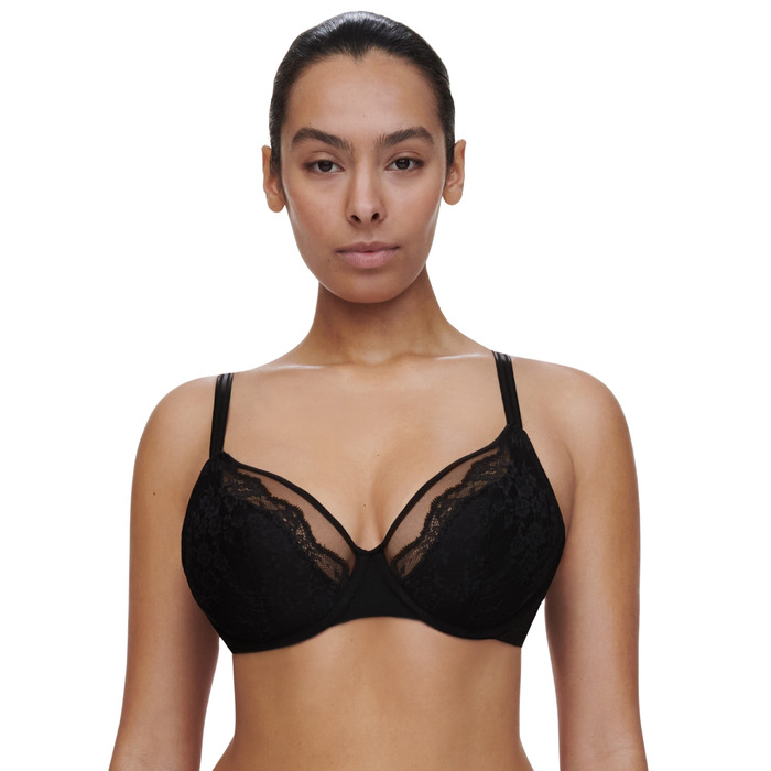 Chantelle Crush Plunge Spacer Bra - Black - 30D