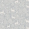 Deer Woods Wallpaper Blue Holden 14163