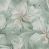 Aurora Liquid Floral Wallpaper Turquoise Erismann 10514-18