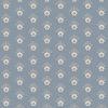 Laura Ashley Semington Floral Geo Wallpaper Newport Blue 143325