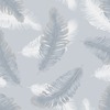 Feather Wallpaper Blue Belgravia 774
