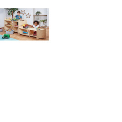 S-Shape Open Storage Unit