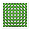 Magnetic Happy Faces, Sheet of 64