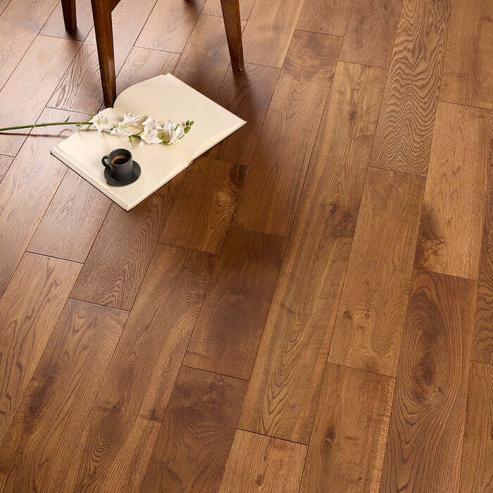 Solid Wood Flooring Alnwick Double Smoked 150mm x 18mm