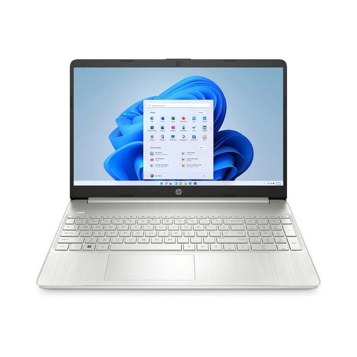 HP 15s Laptop 15. 6" - Intel Core i5-1235U, 8GB, 256GB SSD, Silver