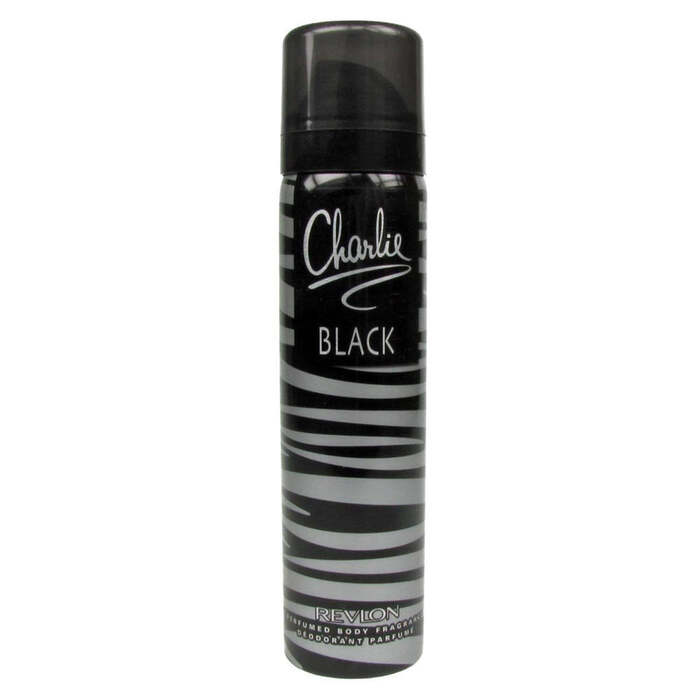 Revlon Charlie Black Body Spray 75ml
