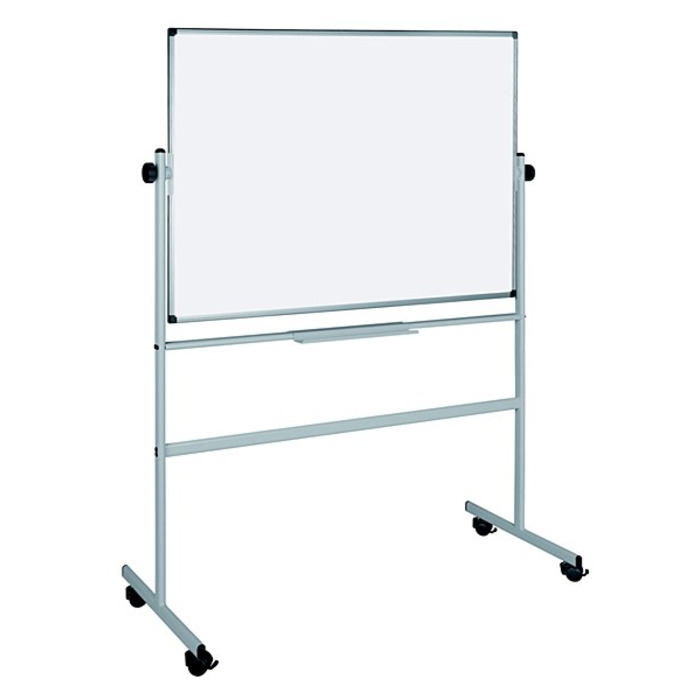 Bi-Office Full Frame Revolving Magnetic Whiteboard 1200 x 1200mm