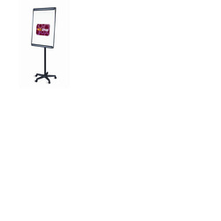 Bi-Office Mobile Magnetic Drywipe Flipchart Easel