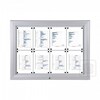 IP56 Outdoor Lockable Whiteboard