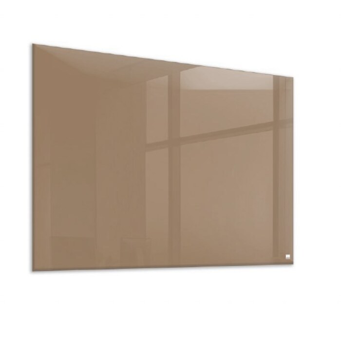 Casca Magnetic Glass Writing Board 1200 x 1200mm Light Brown