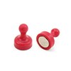 Boards Direct Super Strong Skittle Magnets Red Pack of 10