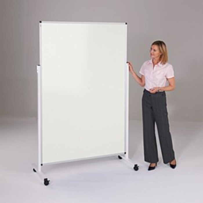 Height Adjustable Drywipe Noticeboard 1800 x 1200mm