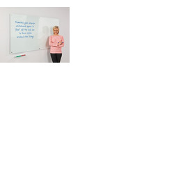 WriteOn Magnetic Glass Board White 1200 x 1800mm