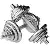 Viavito 20kg Chrome Dumbbell Set