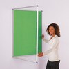 ColourPlus Tamperproof Noticeboard 900x600mm Apple