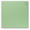 NAGA Magnetic Glass Noticeboard RETRO GREEN 45 x 45cm