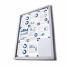 Indoor/Outdoor Lockable Whiteboard