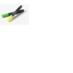 Naga Chalk Markers Green/Yellow 4. 5mm (Pack 2)