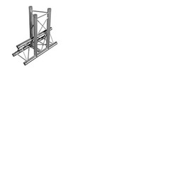 TRIO220 3 Way Corner T Apex Down