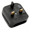 13 Amp Adaptor Plug For 2 Pin European Connectors 5 Amp Fuse