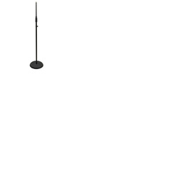 Microphone Stand With Stable Round Cast Base