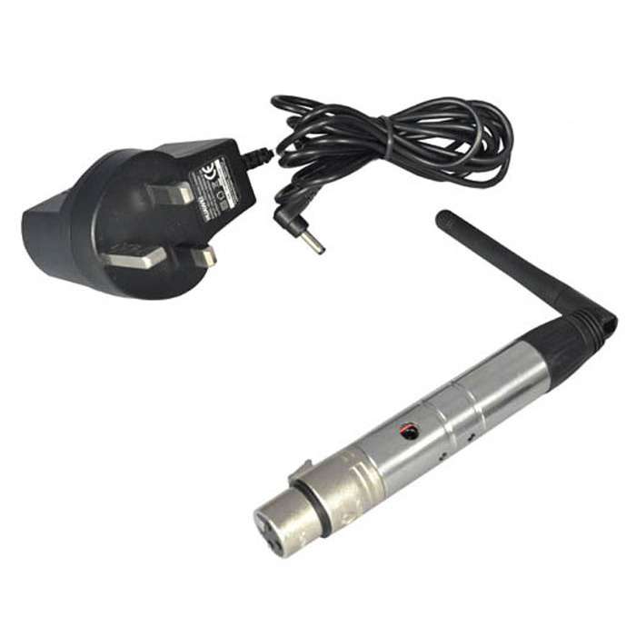 Wireless Receiver For Use with our Wireless Transmitter to Add Extra DMX Lines