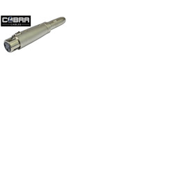 Adapter XLR Female to 6. 35mm-1/4" TRS Jack Socket