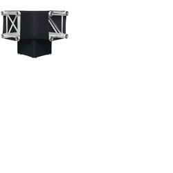 Black Sleeve for Quatro 290 Truss 3 Way Corner