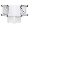 White Sleeve for Quatro 290 Truss 3 Way Corner