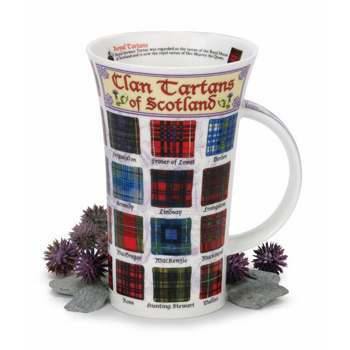 Dunoon Mugs Clan Tartans of Scotland Glencoe Mug