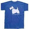 Wee Terrier Blue Childrens T-Shirt 9-10 years