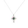 Heathergems Celtic Cross Sterling Silver Pendant