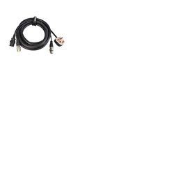 Combined Audio and Power Cable with XLR's and 13 amp Plug
