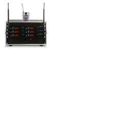 JTS UF-20R Rack n Ready Microphone System 6 Channel Belt Pack