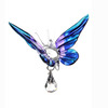 Wild Things Fantasy Glass Butterfly Suncatcher Purple Emperor