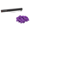 Electric Confetti Cannon 50cm Purple