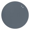 NAGA Circle Glass Noticeboard Grey