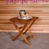 FSC® 100% Certified Wooden Square Foldable Table