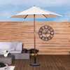 2. 4m Wooden Parasol