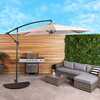 3m Hanging Banana Cantilever Garden Parasol