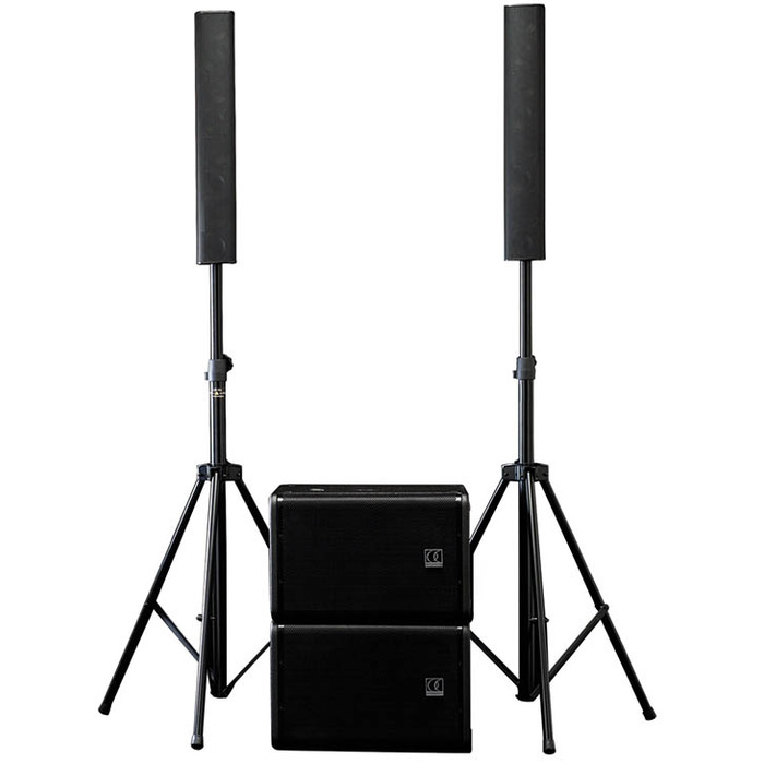 iLINE Column Array PA System with Stands 1020W by Audiophony