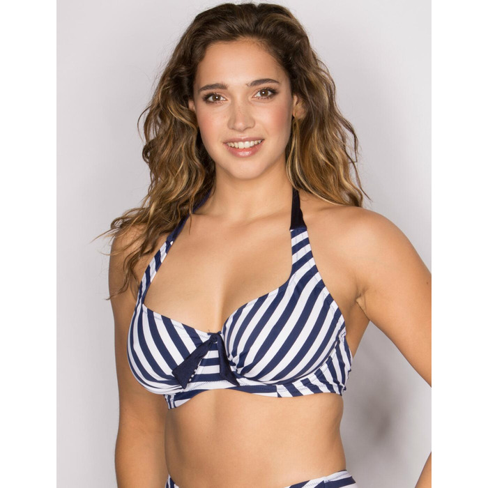 Pour Moi Board Walk Underwired Halter Bikini Top