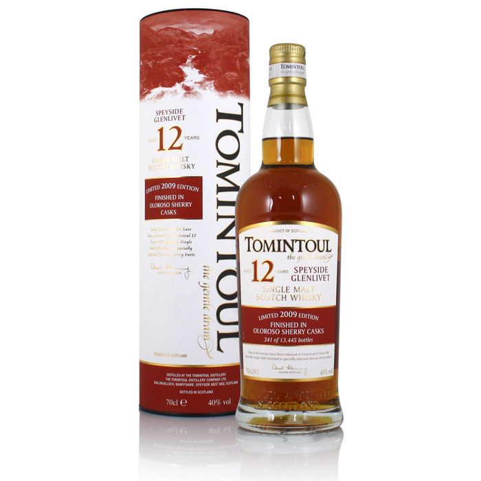 Tomintoul 2009 12 Year Old Oloroso Sherry Cask