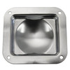 Caster Dish Zinc Plated Steel - For Casters up to 100mm