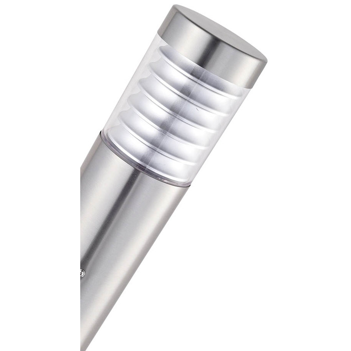Angled Wall Light - Stainless Steel External E27 240V Lamp