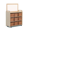 Tall Mobile Unit with Add-on