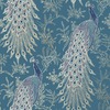 Peacock Wallpaper Emerald Green/Gold World of Wallpaper WOW040