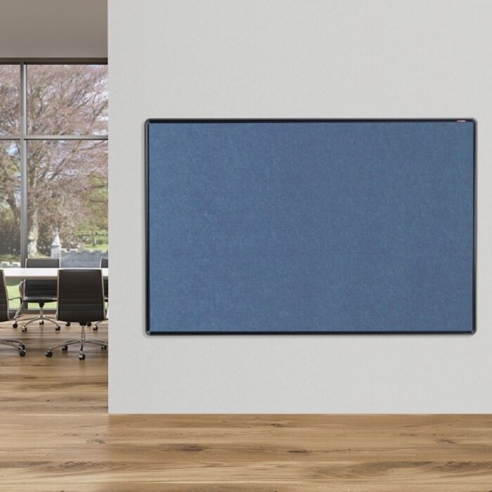 Shield Resist-a-Flame Coloured Frame Eco-Colour Noticeboard