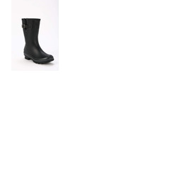 Evercreatures All Black Plain Short Wellies